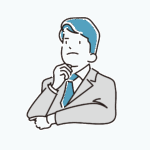 悩んでいる人